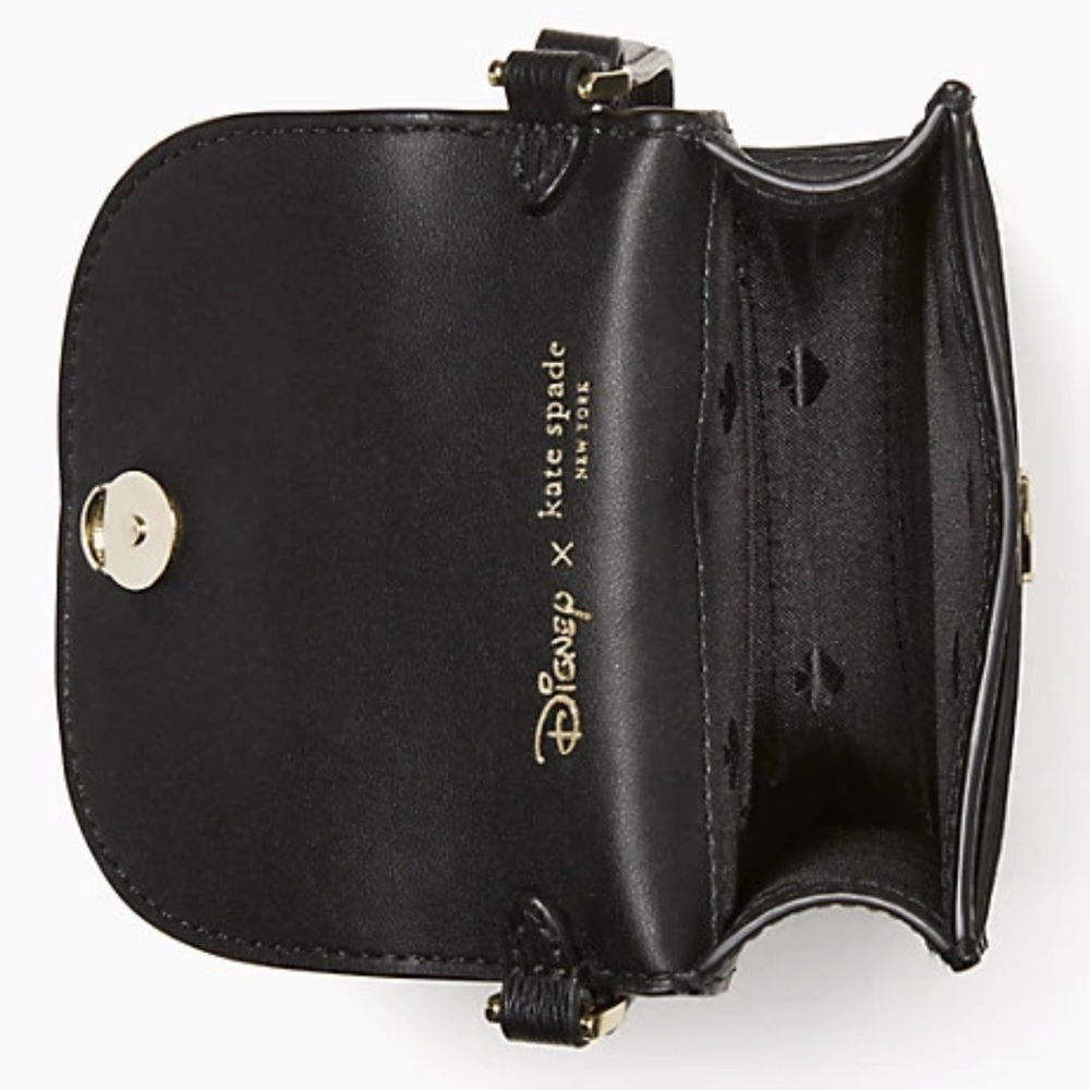 disney x kate spade new york minnie mouse north south flap phone crossbody - Picture 3 of 16